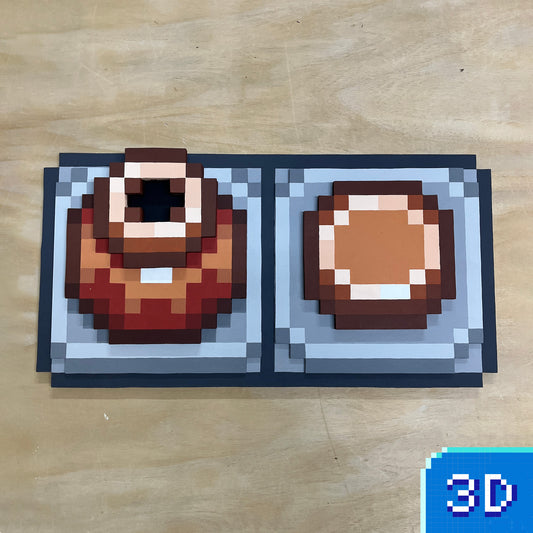 Display Pot and Switch (wood)