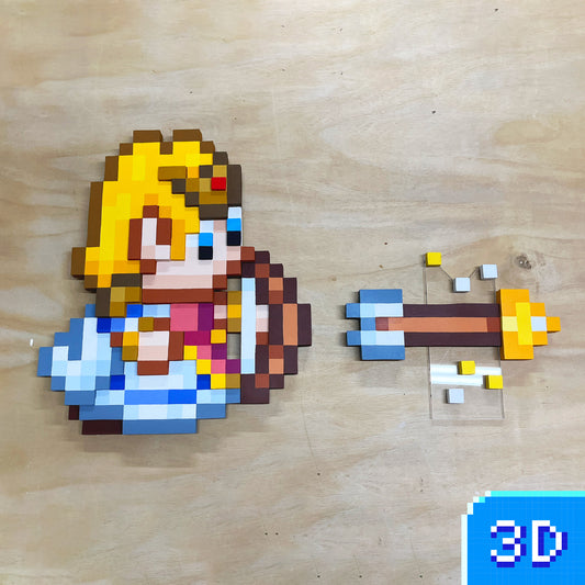 Display Zelda (wood)