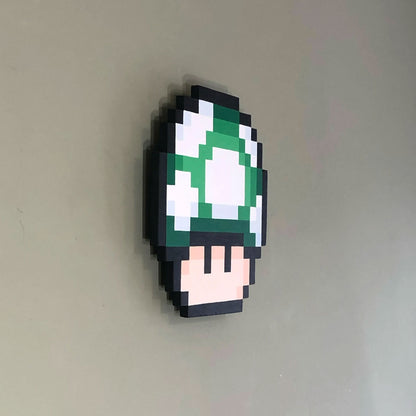 1-Up Mushroom (Wood)
