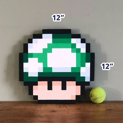 1-Up Mushroom (Wood)