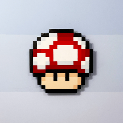 Super Mushroom (Wood)