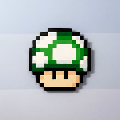 1-Up Mushroom (Wood)
